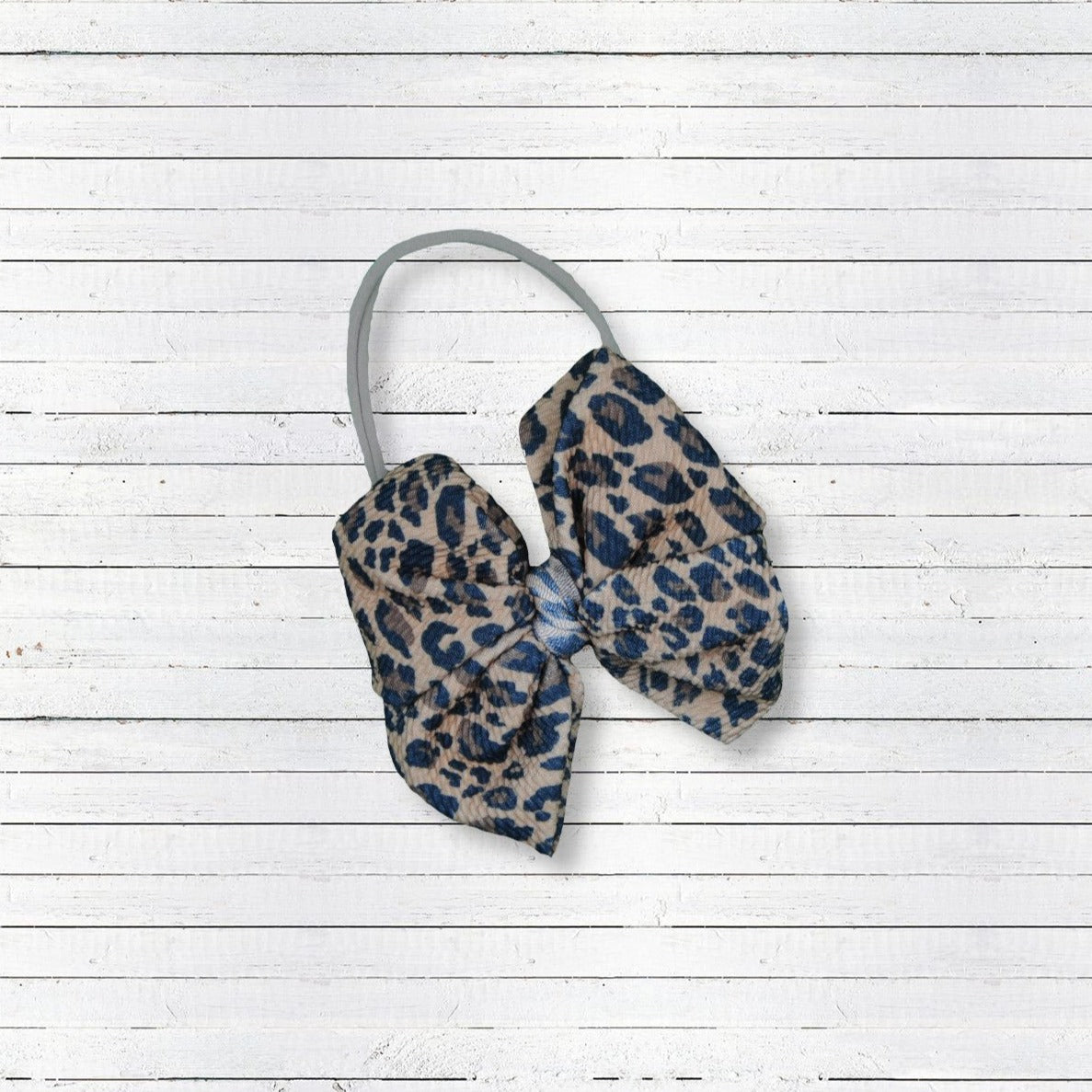 Stupell Industries Glam Leopard Fancy Hair Bow Safari Animal Fashion, 12 x  12, Design by Ziwei Li 