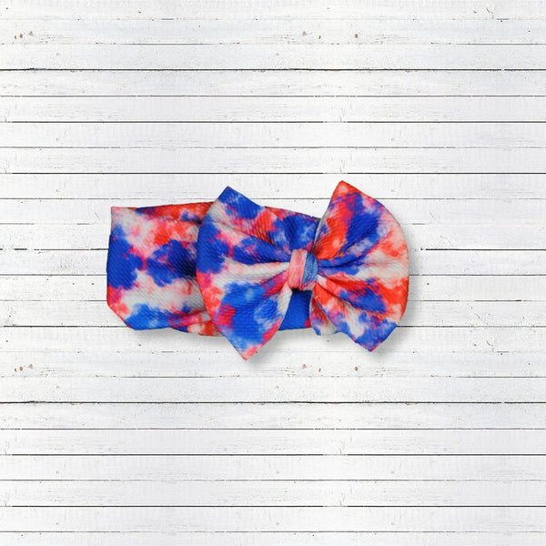 Red, White, and Blue Hair Bow